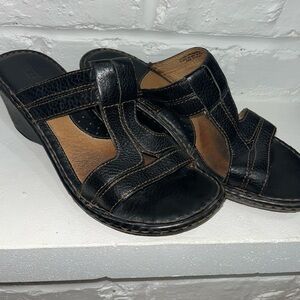 Born Brown Leather Sandals